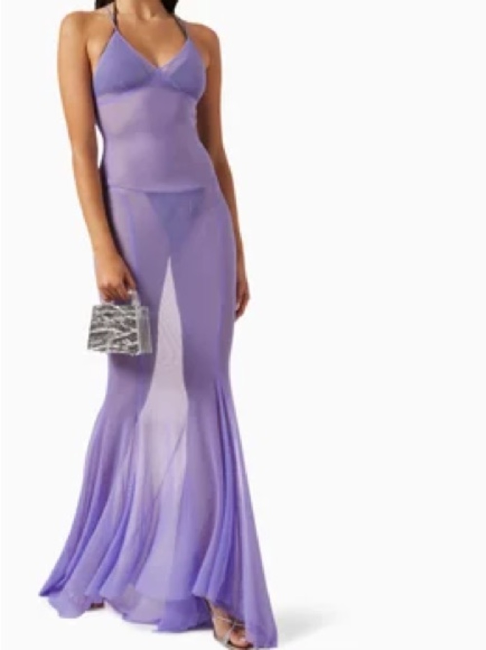 Norma Kamali Sheer Mermaid Dress - NWT